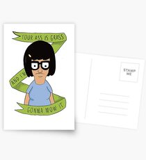 Tina Belcher- Funny Quotes Postcards