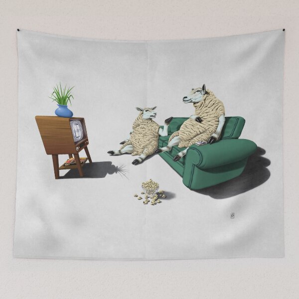 Item preview, Sheep (Wordless) designed and sold by rob art | illustration.