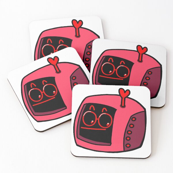 Item preview, Valentine robot emoji sticker confused designed and sold by HummingGhost.