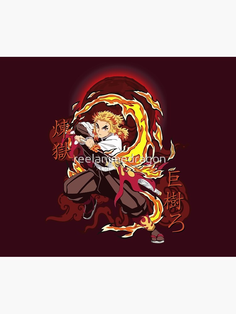Rengoku Kyojuro Fire - Kimetsu No Yaiba by reelanimedragon