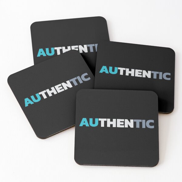 Item preview, Authentic - Aqua, Gray designed and sold by Chubuter.