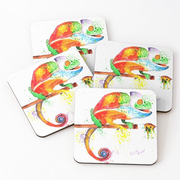 Item preview, Happy Chamaeleons - Australian Wild Life designed and sold by TimurTatar.
