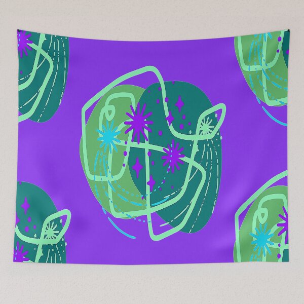 Item preview, ABSTRACT PATTERN LINEAR AND STARS, nr 3,  TRIPPY  PSYCHEDELIC ARTE ABSTRACTO designed and sold by Adri Barnard.