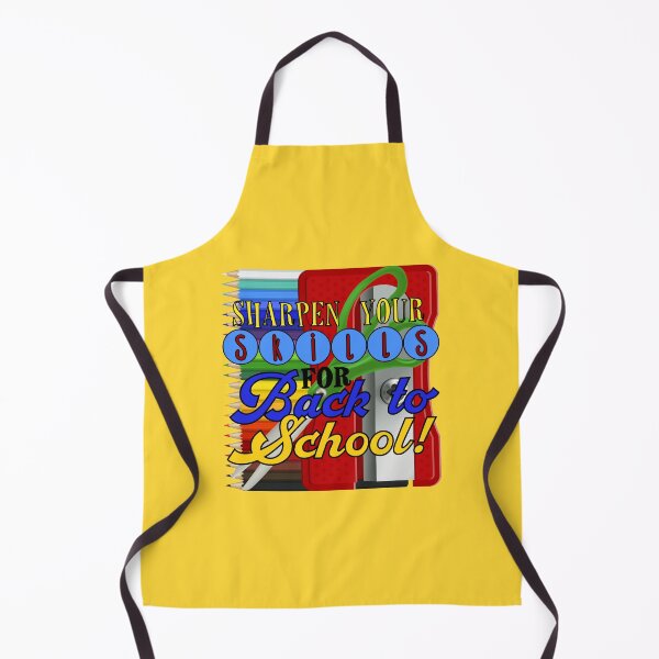 Item preview, Sharpen Your Skills for Back to School! (On Yellow) designed and sold by PawsitiveMum.