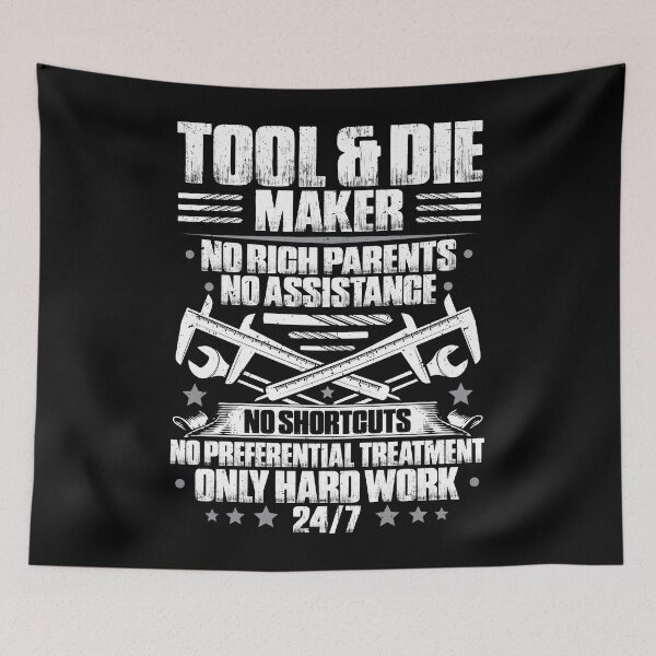 Item preview, Tool & Die Maker Toolmaker Tool And Die Maker designed and sold by Krautshirts.