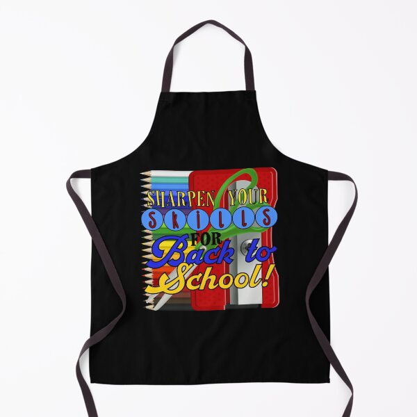 Item preview, Sharpen Your Skills for Back to School! (On Black) designed and sold by PawsitiveMum.