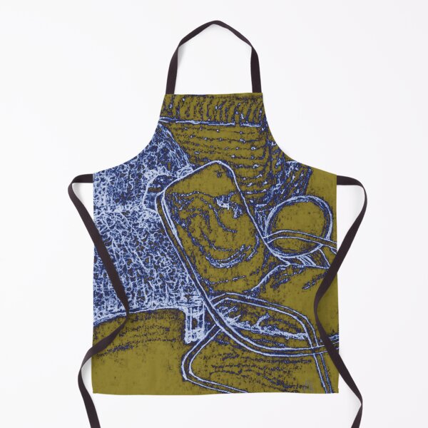 Item preview, Chair Story in Blue and Brown designed and sold by Anne Huth.