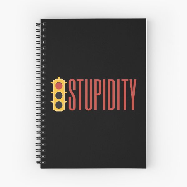 Item preview, Stop Stupidity Red Traffic Light  Design designed and sold by SweetAndSpice.