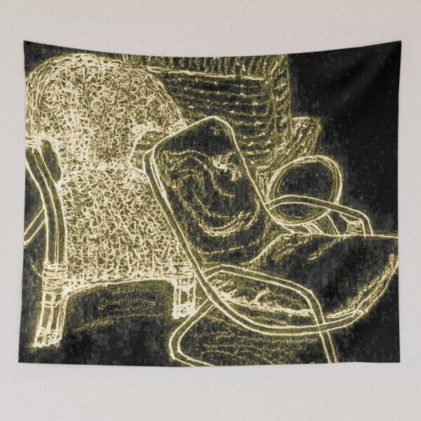 Item preview, Chair Story in Yellow and Black designed and sold by Anne Huth.