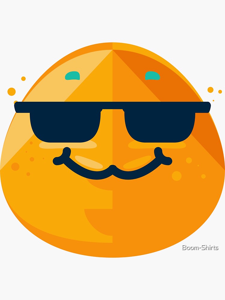 Emoji Design Cool Emoji Sticker For Sale By Boom Shirts Redbubble