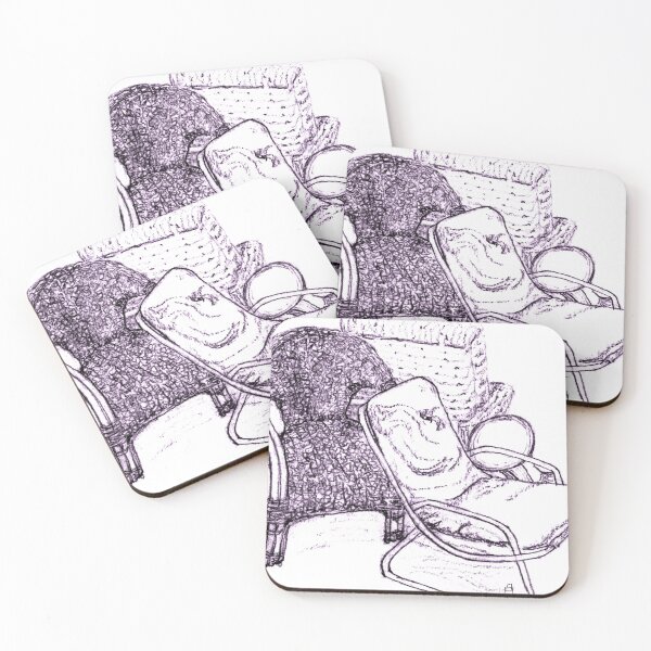 Item preview, Chair Story in Purple designed and sold by Anne Huth.