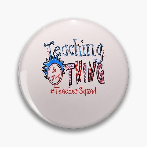 Item preview, Teaching is my thing teacher squad T-Shirt designed and sold by Lukifo-Proper.