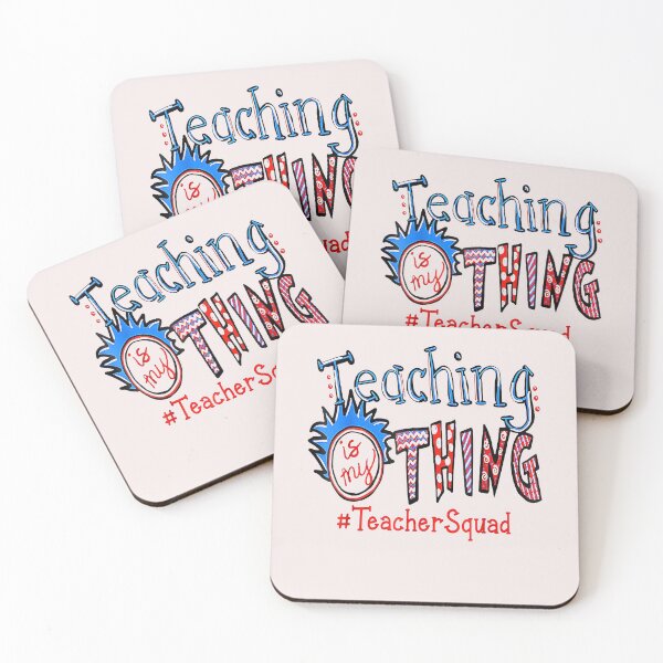 Item preview, Teaching is my thing teacher squad T-Shirt designed and sold by Lukifo-Proper.
