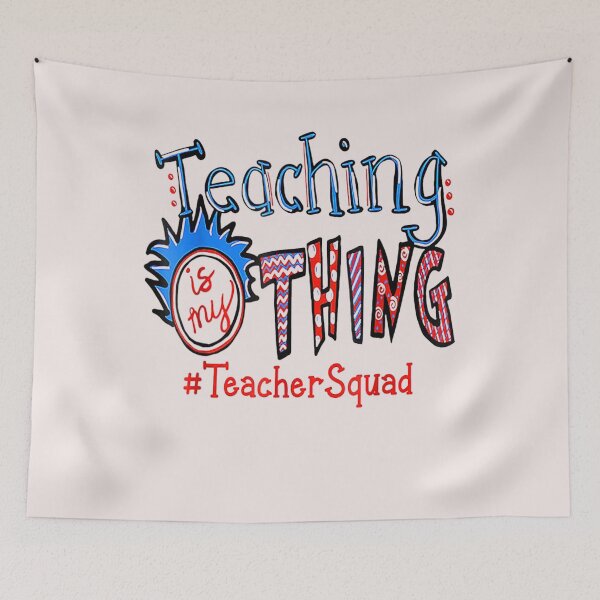 Item preview, Teaching is my thing teacher squad T-Shirt designed and sold by Lukifo-Proper.