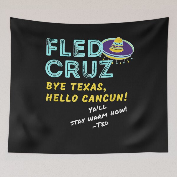 Item preview, Ted Cruz Fled Texas Storm - Funny Ted Fled to Cancun T-Shirt designed and sold by Lukifo-Proper.