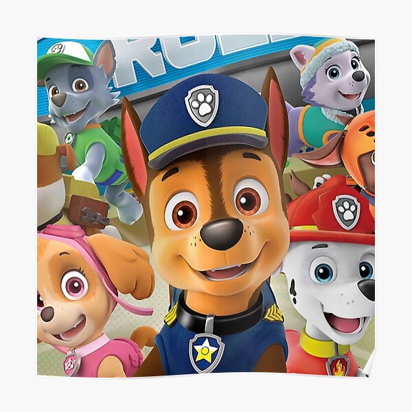 patrulla de la pata Póster