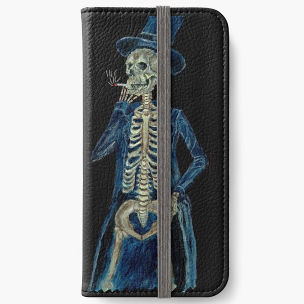 Smoking Death iPhone Wallet