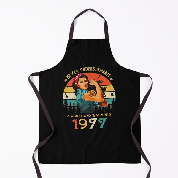 Item preview, Never underestimate a woman who was born in 1977 vintage designed and sold by mharlan0ue.