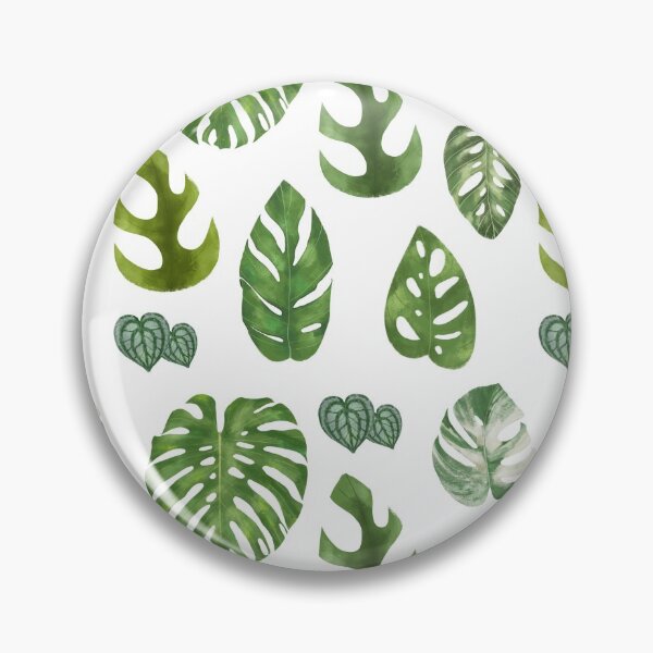 Item preview, Monstera varieties illustration foliage leaf species designed and sold by Onyria Art.