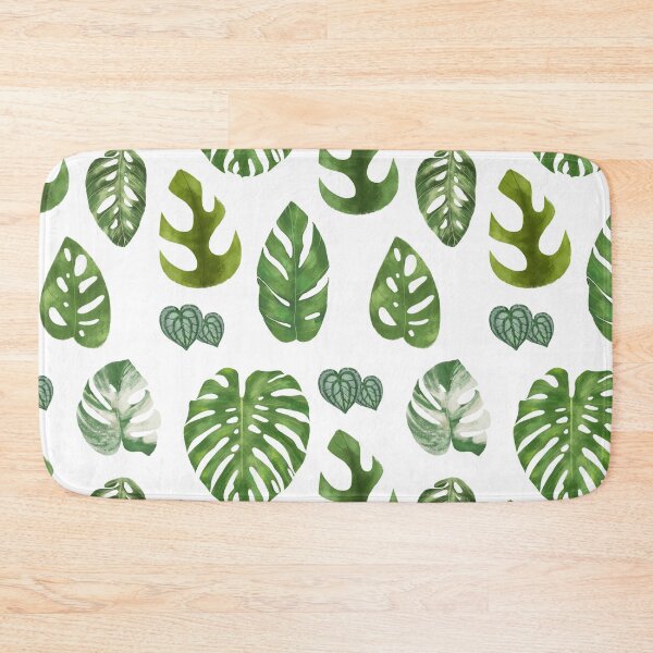 Item preview, Monstera varieties illustration foliage leaf species designed and sold by Onyria Art.