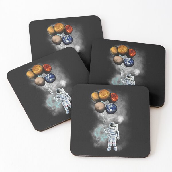 Artikelvorschau, The Spaceman's Trip - Astronaut Space Planets T-Shirt entworfen und verkauft von Lukifo-Proper.