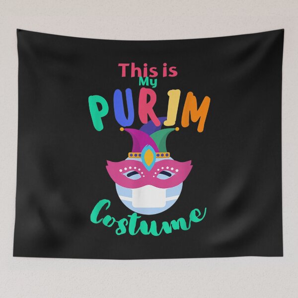 Item preview, This is my Purim Costume funny Jewish Face Mask designed and sold by Lukifo-Proper.