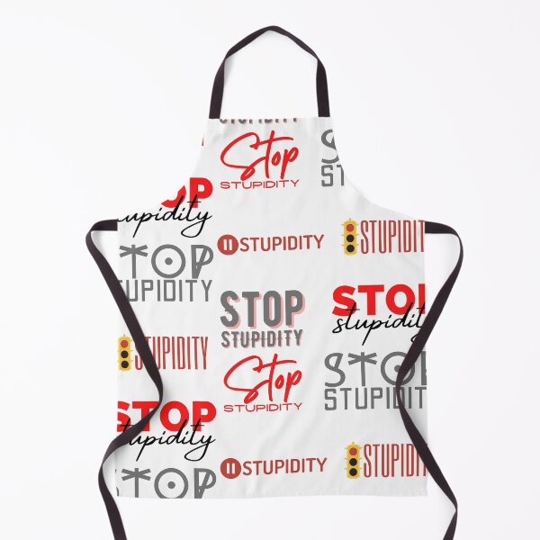 Item preview, Stop Stupidity Sticker Pack designed and sold by SweetAndSpice.
