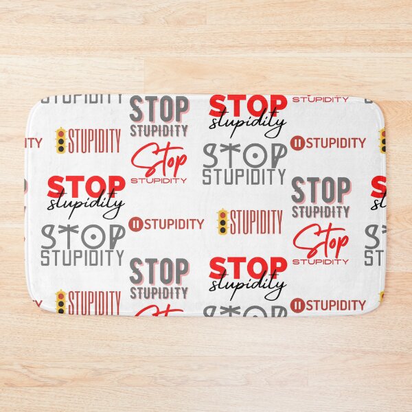Item preview, Stop Stupidity Sticker Pack designed and sold by SweetAndSpice.