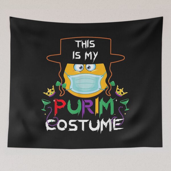 Item preview, This is my Purim Costume funny Jewish Face Mask  designed and sold by Lukifo-Proper.