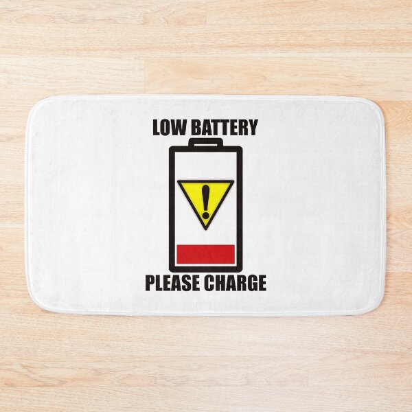 Item preview, LOW_BATTERY designed and sold by auraclover.