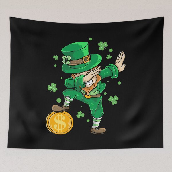 Item preview, St Patricks Day Dabbing Leprechaun Gifts designed and sold by alexquang.
