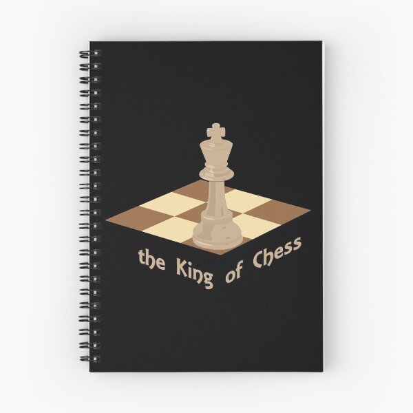 Item preview, The King Of Chess - white king chess piece on a chessboard designed and sold by SlumCity.