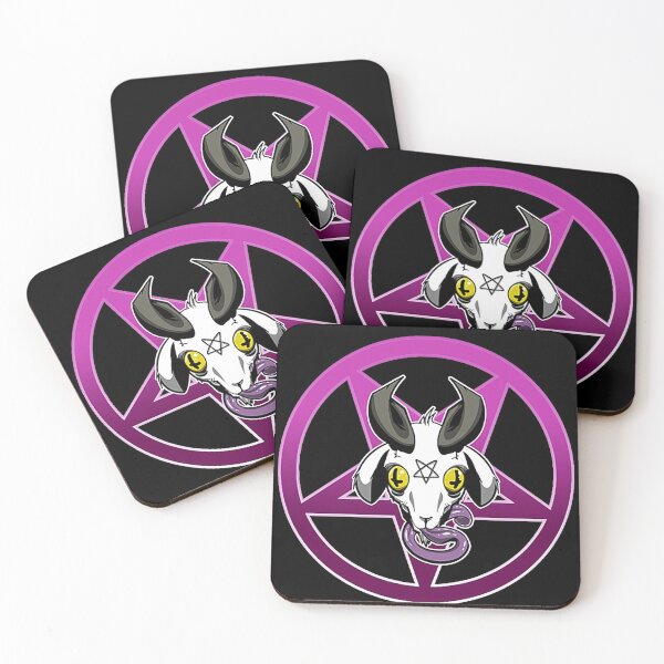 Item preview, The Pentagram GOAT Pink T-Shirt designed and sold by Tomfort9x.