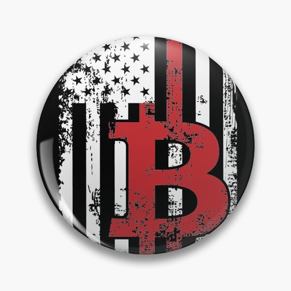 Item preview, USA Flag Bitcoin Logo  designed and sold by goodspy.