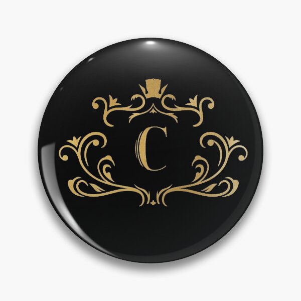 Artikelvorschau, C Monogramm, Buchstabe C, Initiale, Emblem | Gold entworfen und verkauft von rattob.