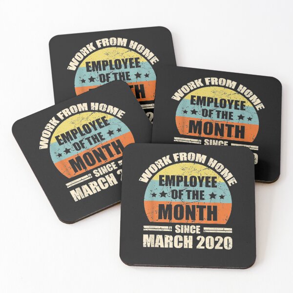 Item preview, Work From Home Employee of The Month Since March 2020 Funny T-Shirt designed and sold by Lukifo-Proper.