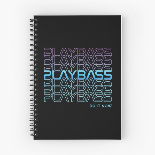 Item preview, Play Bass Do It Now Repeated Text designed and sold by nightsworthy.
