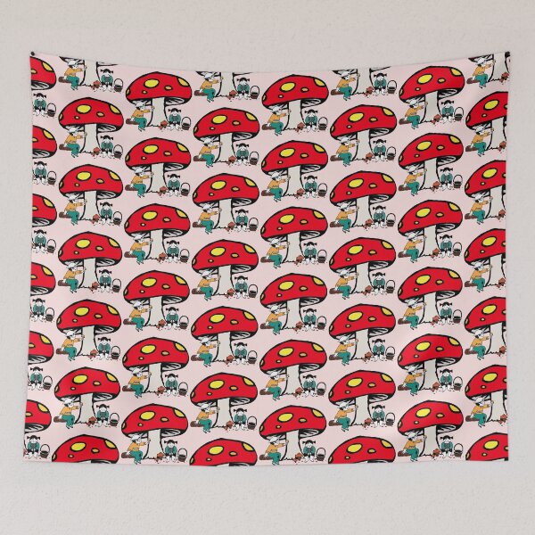 Item preview, Happy Mushrooms designed and sold by TownWish.