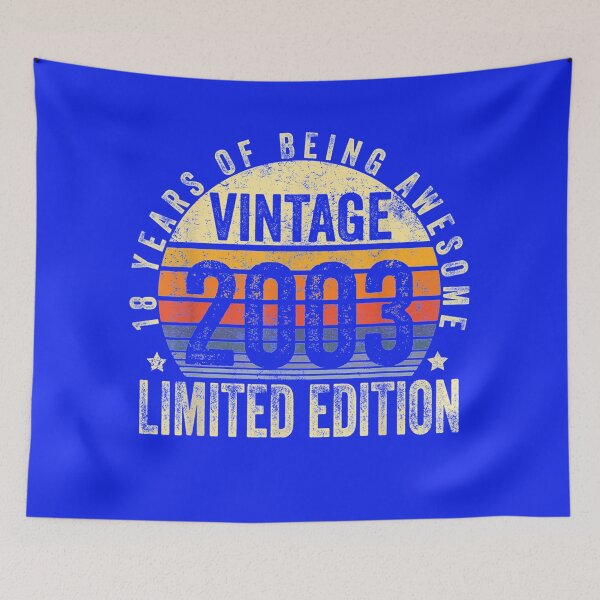 Item preview, 18 Year Old Gifts Vintage 2003 Limited Edition 18th Birthday designed and sold by anniversaryshop.