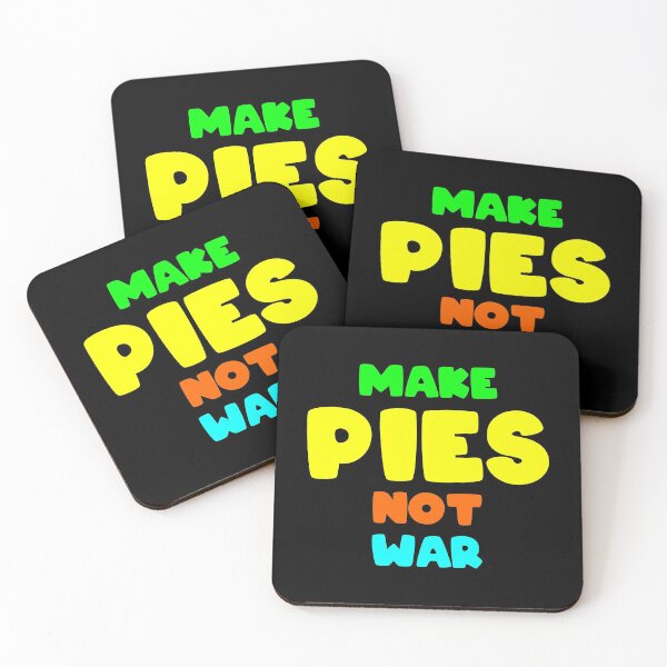 Item preview, make pies not war anti violence and hate protest designed and sold by Andreas-Jaeger.