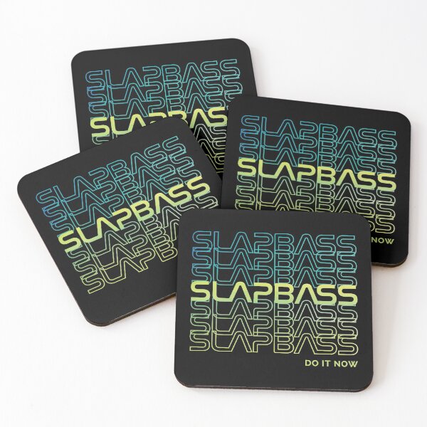 Item preview, Slap Bass Do It Now Repeated Text designed and sold by nightsworthy.