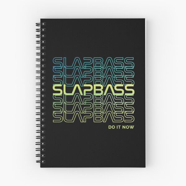 Item preview, Slap Bass Do It Now Repeated Text designed and sold by nightsworthy.