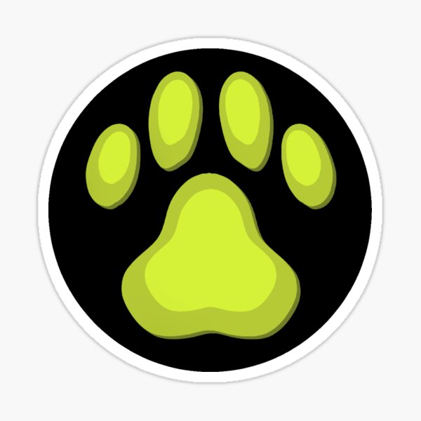 Pet Paw Print Sticker