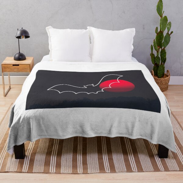 Item preview, Bat and red moon designed and sold by thatsit-itslit.