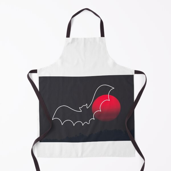 Item preview, Bat and red moon designed and sold by thatsit-itslit.