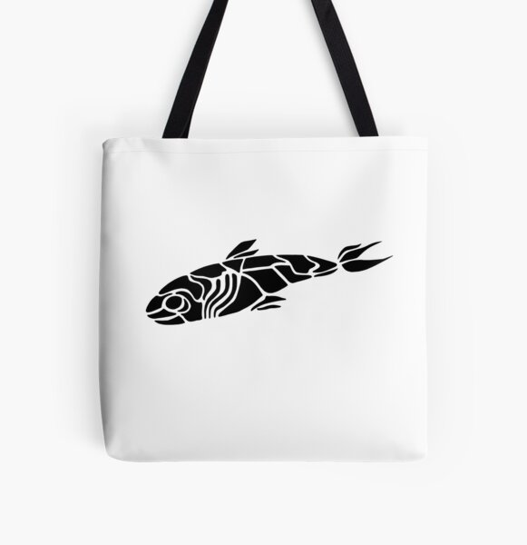 The Fish All Over Print Tote Bag