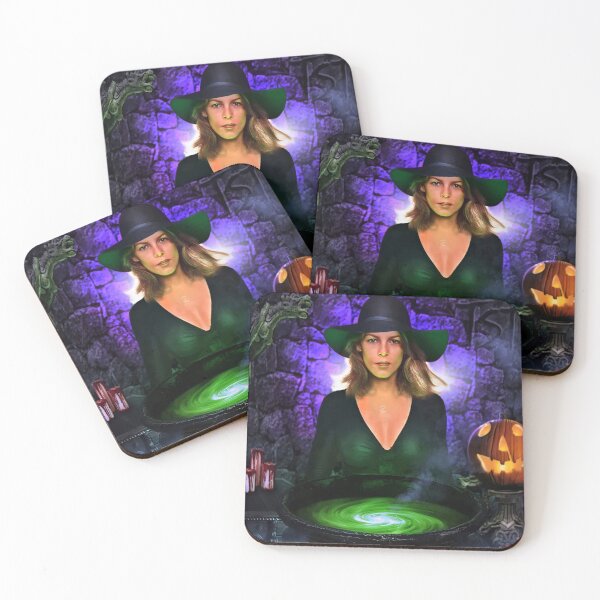 Artikelvorschau, JAMIE LEE CURTIS als Hexe an All Hallows Eve entworfen und verkauft von PhantomGraFX.