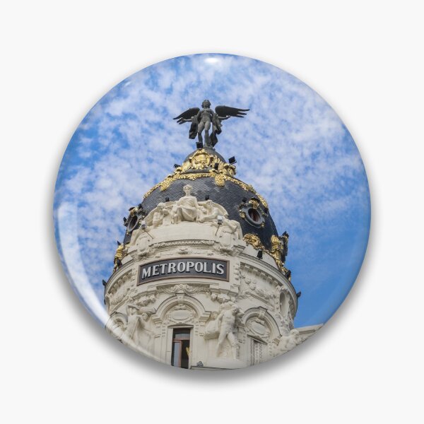 Item preview, Gallivanting Around Madrid is a Pure Delight - Iconic Metropolis Building designed and sold by Georgia Mizuleva.