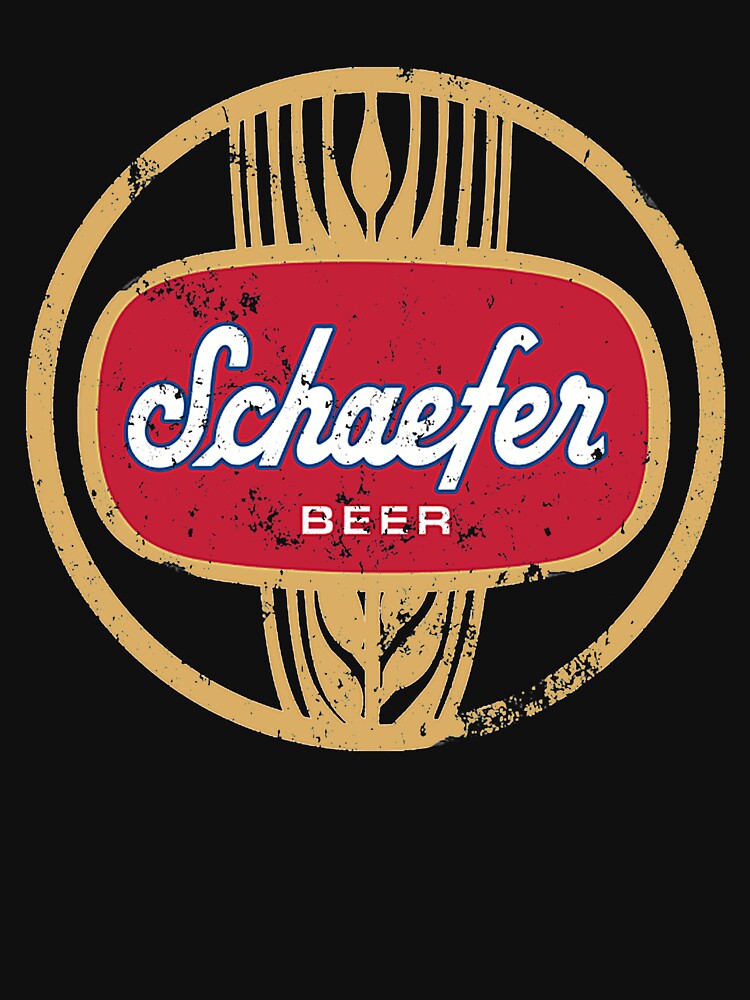 schaefer beer shirt