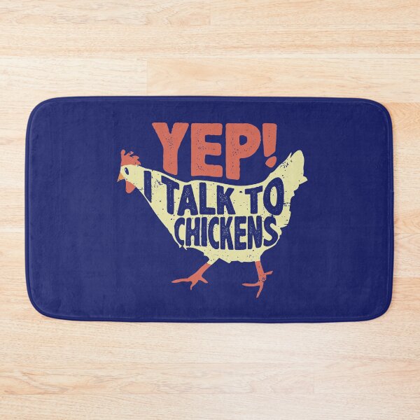 Item preview, Yep I Talk To Chickens Lover Funny Chicken Buffs Vintage Hen Mom Dad Gifts designed and sold by alenaz.